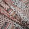 1 Yard Pink Floral Patchwork Cotton Voile Tulsis Worship Print Semi Sheer Fabric